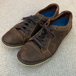 Brown leather shoes 👞